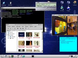 Capture d'écran de KDE 1.2